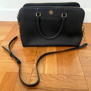 Black Tory Burch Crossbody Satchel